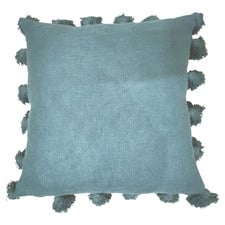 Tasselled Cotton Cushion