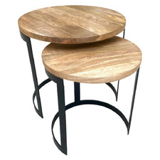 2 Piece Kiarra Nesting Side Table Set