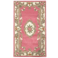 Pink Avolon Hand Woven Wool & Cotton Rug