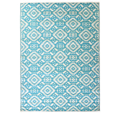 Sky Blue Chatai Classic Outdoor Rug