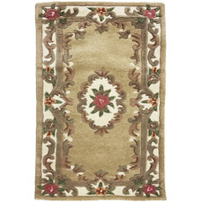 Beige Avolon Wool Rug