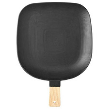 Black Linear Porcelain Paddle Serve Stick