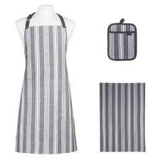 3 Piece Eco Stripe Kitchen Accessories Set