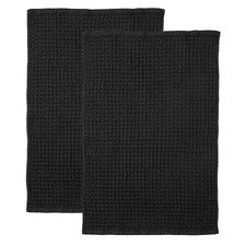 Chunky Waffle Cotton Kitchen Towels (Set of 2)