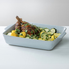 Artisan Porcelain Baking Dish