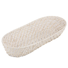 Whitehaven Rattan Bread Basket