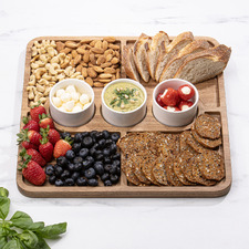 4 Piece Gather Platter & Bowl Set