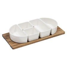 6 Piece Modular Alto Serve & Share Server Set