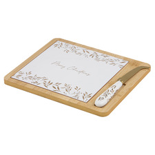 2 Piece Comet Platter & Cheese Knife Set