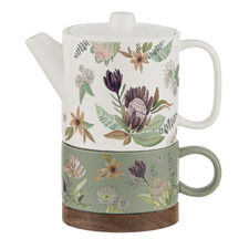 Leura 470ml Porcelain Tea for One