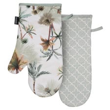 2 Piece Panama Oven Mitt Set