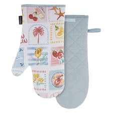 2 Piece Capri Cotton Oven Mitt Set