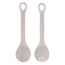 2 Piece Hampton Mango Wood Salad Server Set
