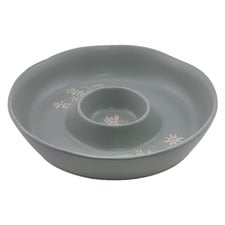 Esperance Stoneware Chip & Dip Bowl