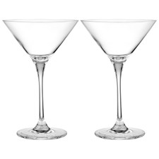 Quinn 260ml Crystal Martini Glasses (Set of 2)