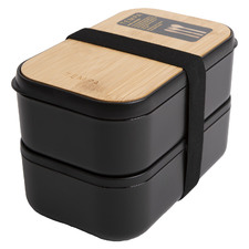 Black 2L Bento Box