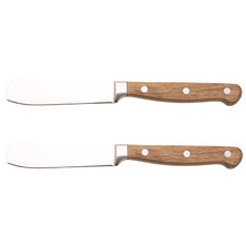 Fromagerie Stainless Steel Spreader Cheese Knives (Set of 2)