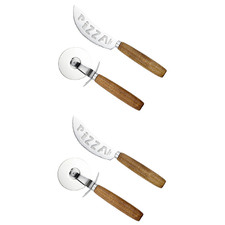 2 Piece Fromagerie Pizza Cutter & Pizza Knife Set (Set of 2)