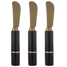 Black Emerson Spreader Knives (Set of 3)