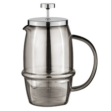 Charcoal Costa 600ml Glass French Press