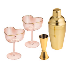 4 Piece Amour Cocktail Set