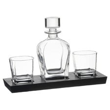 4 Piece Harvey 700ml Decanter & 230ml Whisky Glass Set