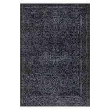 Dark Grey Marguerite Oriental Rug