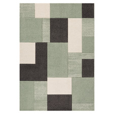 Green Soraya Power-Loomed Rug