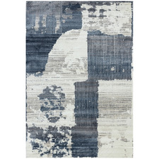 Cream & Navy Colbee Rug