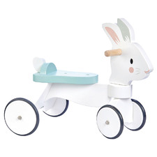 Kids' Running Rabbit Wooden Ride-On Car