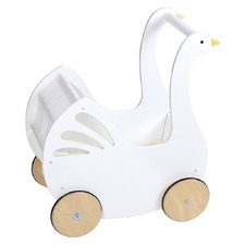 Tender Leaf Toys Sweet Swan Doll Pram