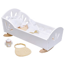 Tender Leaf Toys Sweet Swan Doll Bed