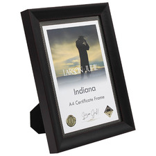 Indiana A4 Faux Leather Certificate Frame