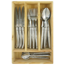 Laguiole by Louis Thiers Lineaire 24 Piece Cutlery Set