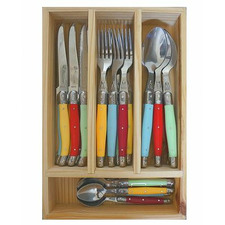 Coloured in Cutlery Tray