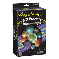 Glowing 3D Planet Set