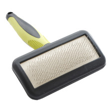 Self-Cleaning Slicker Brush
