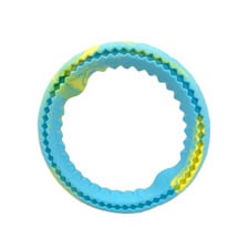 Blue Wheel Foam Dental Dog Toy