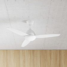 Whisper 122cm  AC Ceiling Fan with Tri-Colour LED
