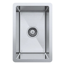 Vande 300mm Single Half Stainless Steel Kitchen Sink