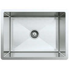 Willow 600mm Single Stainless Steel Kitchen Sink