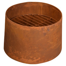 38cm Rustic Diance Round Fire Pit
