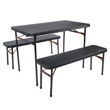 3 Piece Trome Foldable Picnic Table & Bench Set