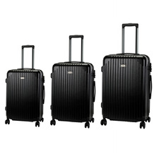 3 Piece Hubble Lightweight Suitcase Set