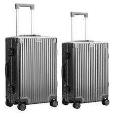 2 Piece Harlow Lightweight Suitcase Set