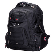 45cm Black Water-Resistant Backpack