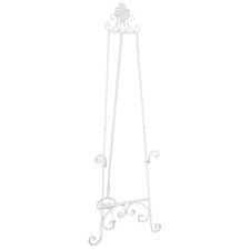 White Metal Art Easel Stand