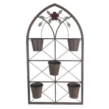 Rustic Charm Window Wall Planter Set