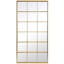 Mikael Full Length Metal Window Mirror