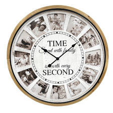 80cm Cherished Moments Family Wall Clock